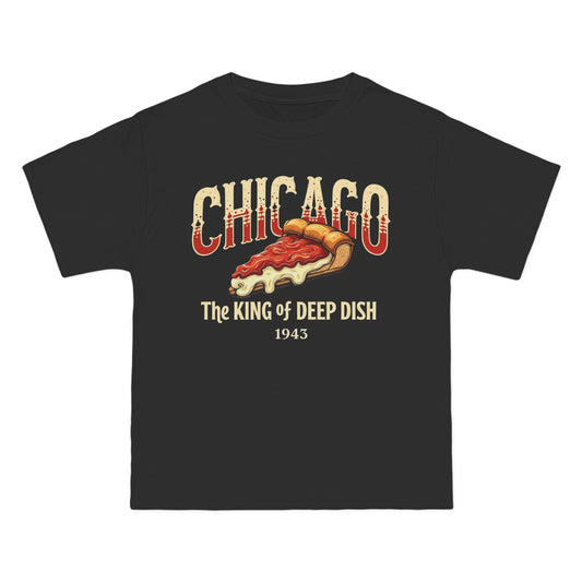 Chicago Deep Dish Pizza T-Shirt - The King of Deep Dish 1943